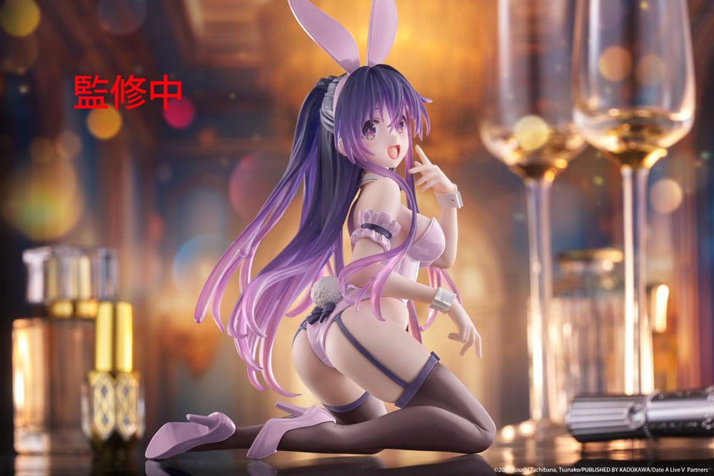 Date A Live PVC Statue Desktop Cute Figure Tohka Yatogami (Bunny Ver.) Renewal 13 cm - The Happy Toy Store