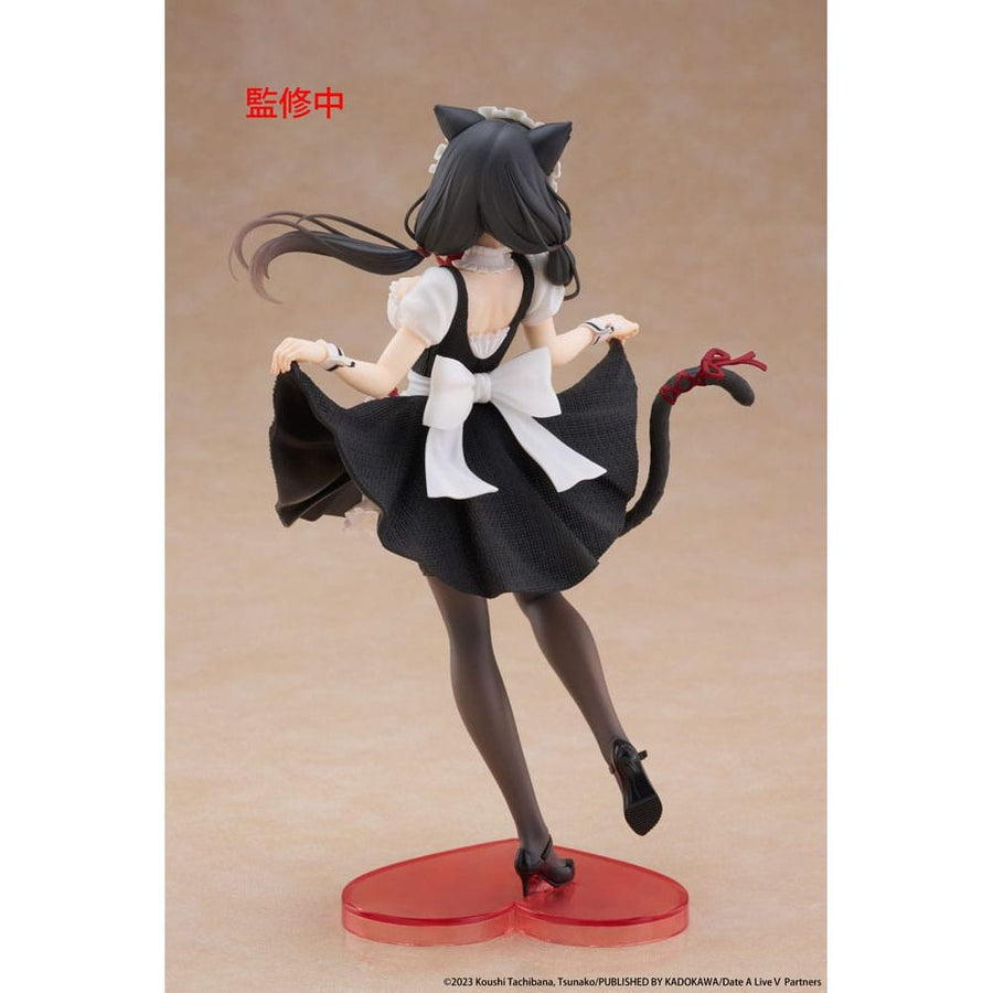 Date A Live V Coreful PVC Statue Kurumi Tokisaki Cat Ear Maid Ver. 18 cm - The Happy Toy Store