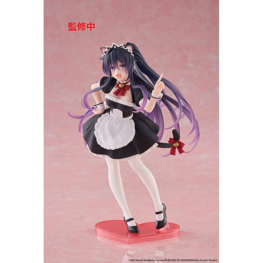 Date A Live V Coreful PVC Statue Tohka Yatogami Cat Ear Maid Ver. 18 cm - The Happy Toy Store