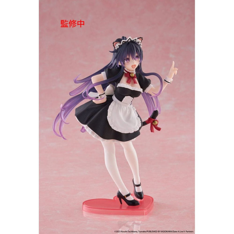 Date A Live V Coreful PVC Statue Tohka Yatogami Cat Ear Maid Ver. 18 cm - The Happy Toy Store