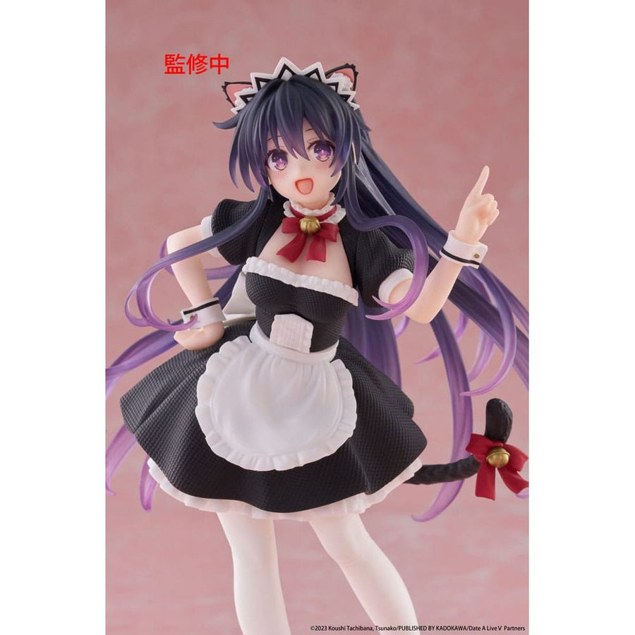 Date A Live V Coreful PVC Statue Tohka Yatogami Cat Ear Maid Ver. 18 cm - The Happy Toy Store