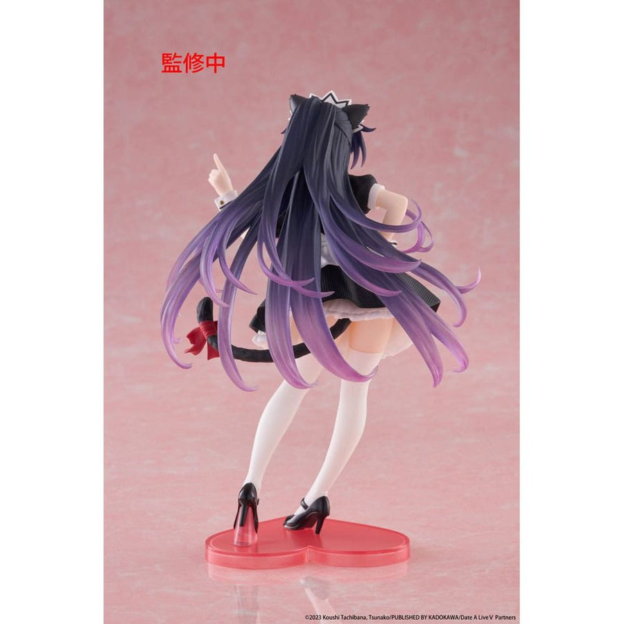 Date A Live V Coreful PVC Statue Tohka Yatogami Cat Ear Maid Ver. 18 cm - The Happy Toy Store