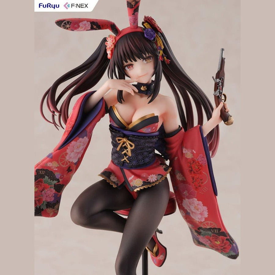 Date A Live V F:NEX PVC Statue 1/7 Kurumi Tokisaki Wa - bunny 27 cm - The Happy Toy Store