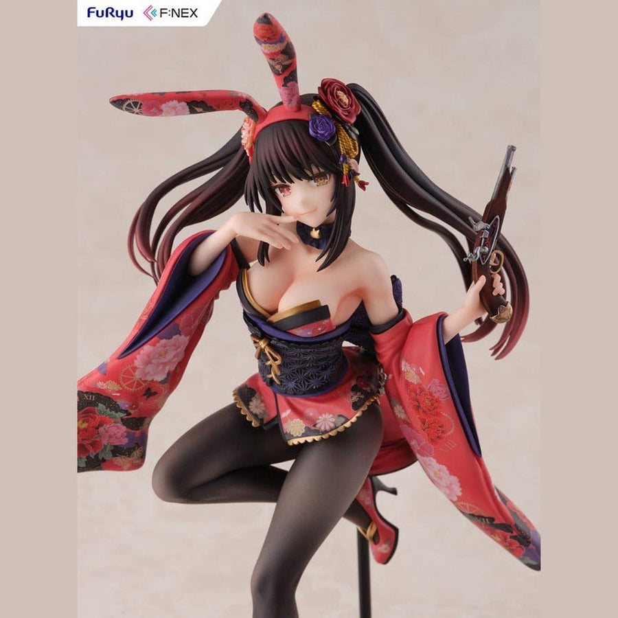 Date A Live V F:NEX PVC Statue 1/7 Kurumi Tokisaki Wa - bunny 27 cm - The Happy Toy Store
