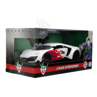 DC Comics Diecast Model 1/32 Lykan Hypersport Joker - The Happy Toy Store