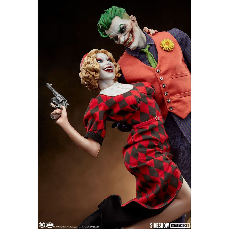 DC Comics Mythos Statue 1/5 The Joker and Harley Quinn: Lawless Love 41 cm - The Happy Toy Store