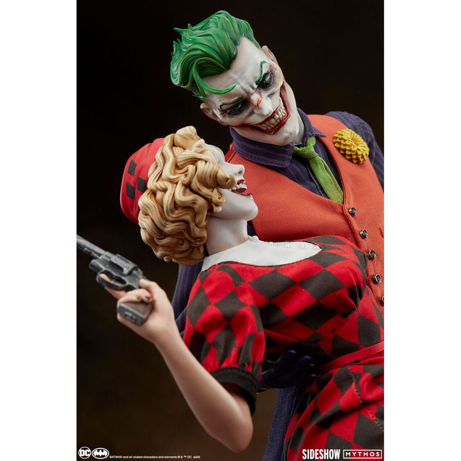 DC Comics Mythos Statue 1/5 The Joker and Harley Quinn: Lawless Love 41 cm - The Happy Toy Store