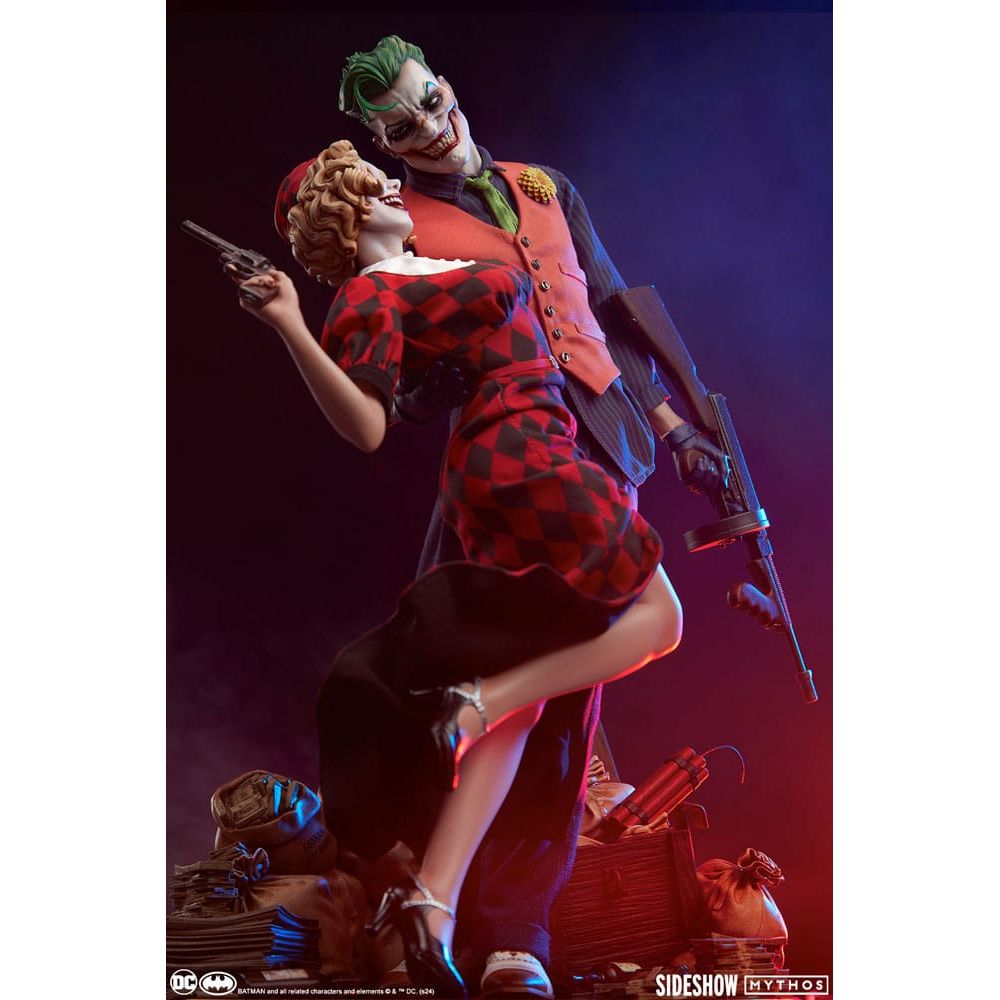 DC Comics Mythos Statue 1/5 The Joker and Harley Quinn: Lawless Love 41 cm - The Happy Toy Store