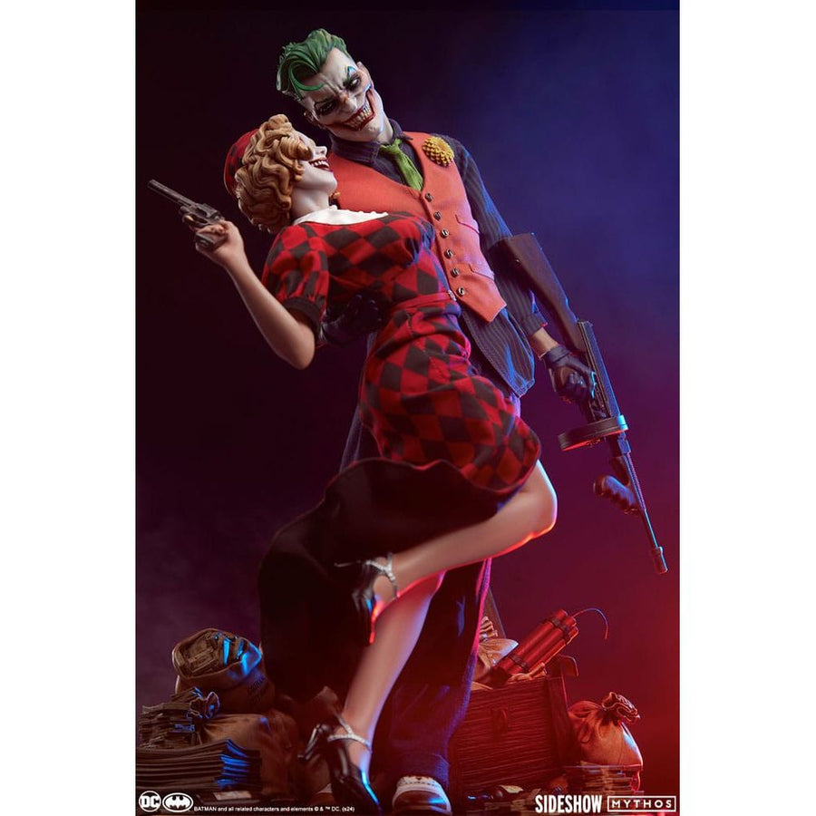 DC Comics Mythos Statue 1/5 The Joker and Harley Quinn: Lawless Love 41 cm - The Happy Toy Store