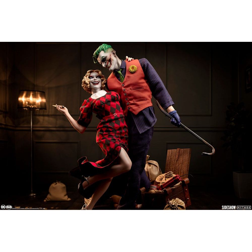 DC Comics Mythos Statue 1/5 The Joker and Harley Quinn: Lawless Love 41 cm - The Happy Toy Store