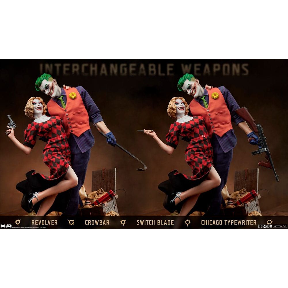 DC Comics Mythos Statue 1/5 The Joker and Harley Quinn: Lawless Love 41 cm - The Happy Toy Store