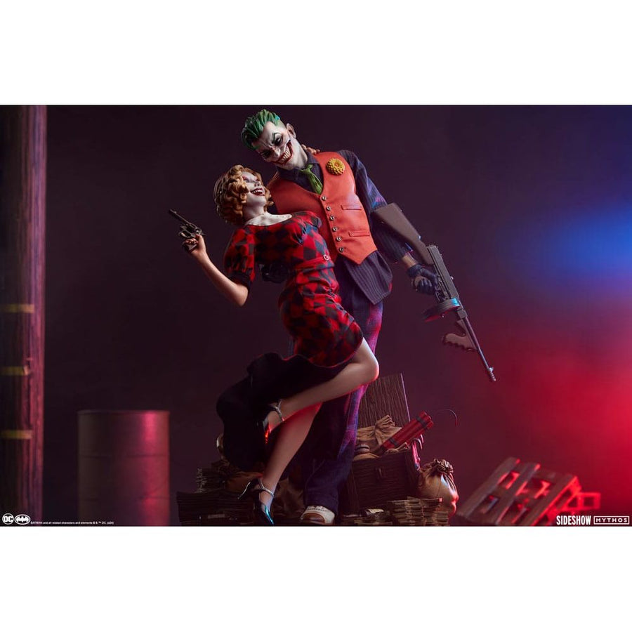 DC Comics Mythos Statue 1/5 The Joker and Harley Quinn: Lawless Love 41 cm - The Happy Toy Store