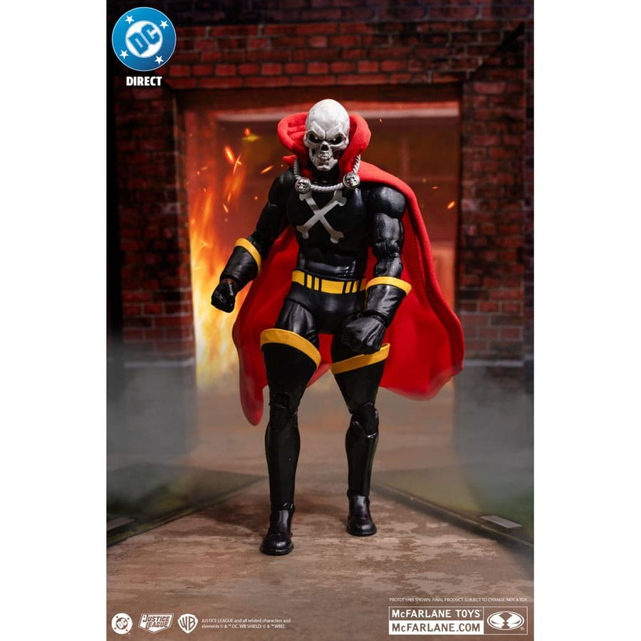 DC Direct Action Figure Mr Bones (Infinity Inc 16) (Gold Label) 18 cm - The Happy Toy Store