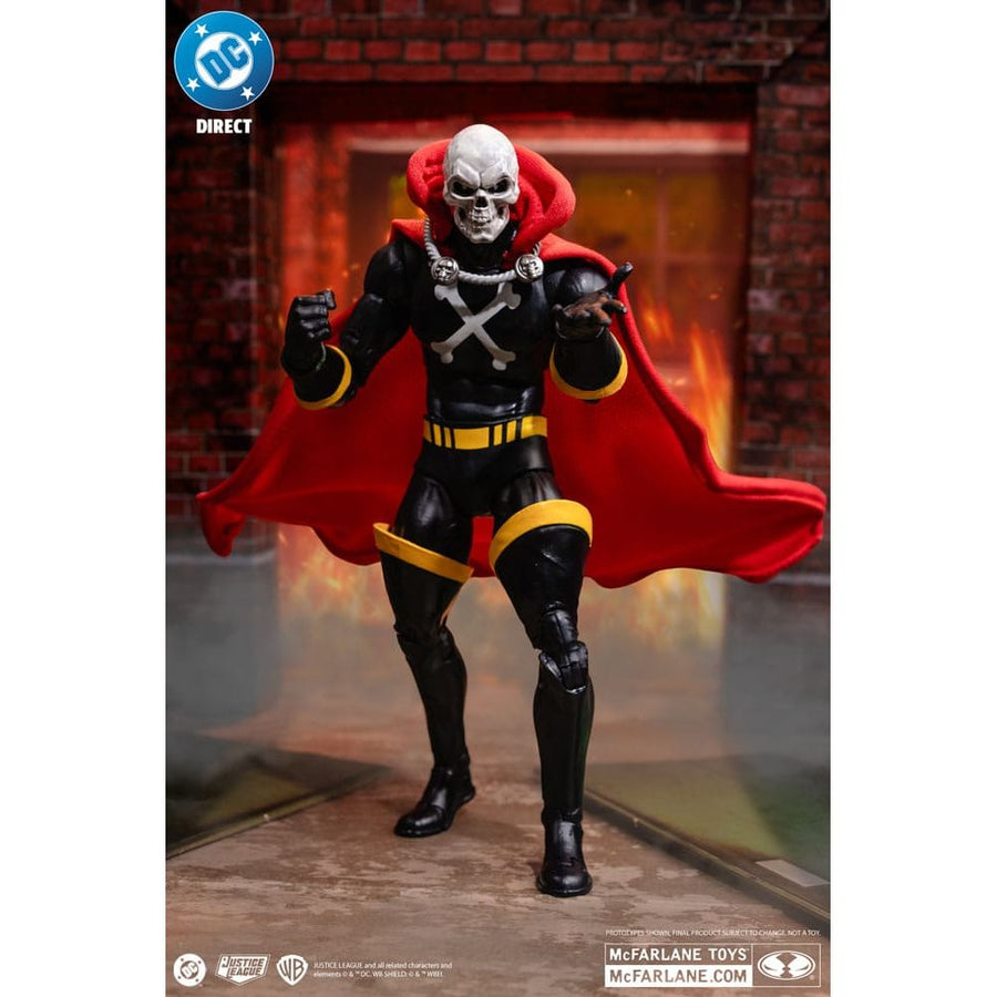 DC Direct Action Figure Mr Bones (Infinity Inc 16) (Gold Label) 18 cm - The Happy Toy Store
