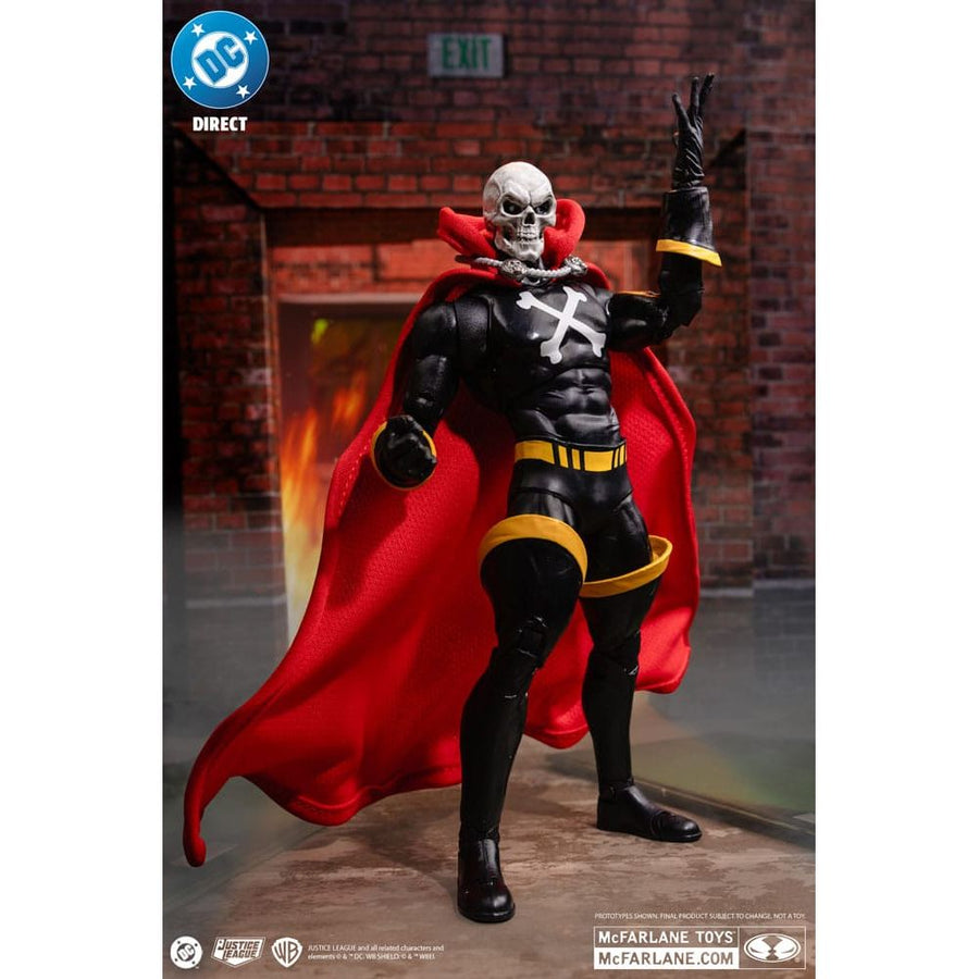 DC Direct Action Figure Mr Bones (Infinity Inc 16) (Gold Label) 18 cm - The Happy Toy Store