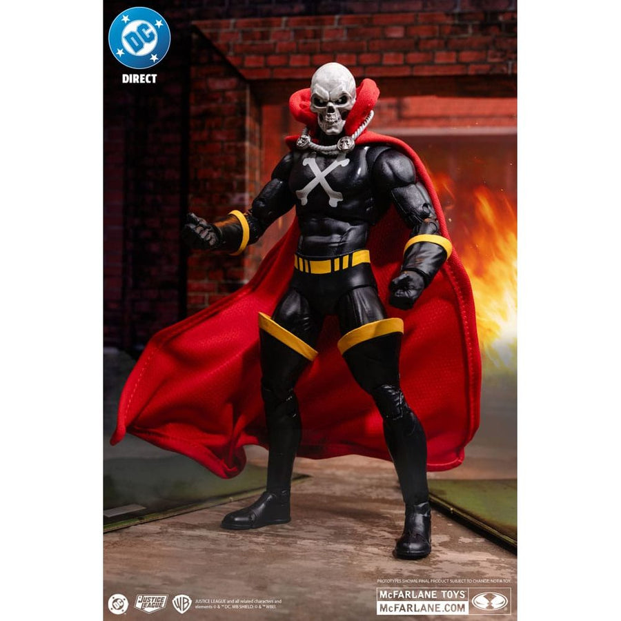 DC Direct Action Figure Mr Bones (Infinity Inc 16) (Gold Label) 18 cm - The Happy Toy Store