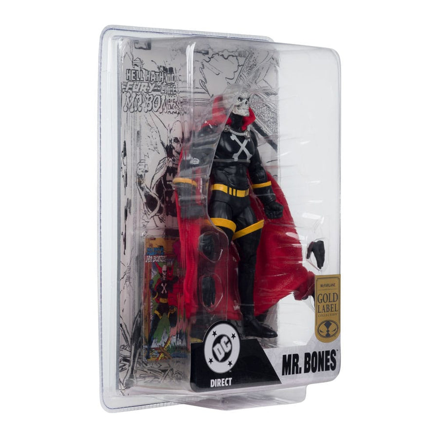 DC Direct Action Figure Mr Bones (Infinity Inc 16) (Gold Label) 18 cm - The Happy Toy Store