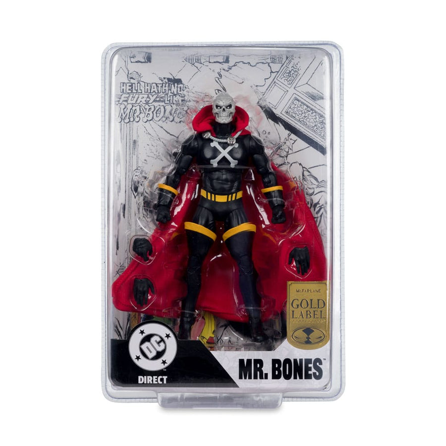 DC Direct Action Figure Mr Bones (Infinity Inc 16) (Gold Label) 18 cm - The Happy Toy Store