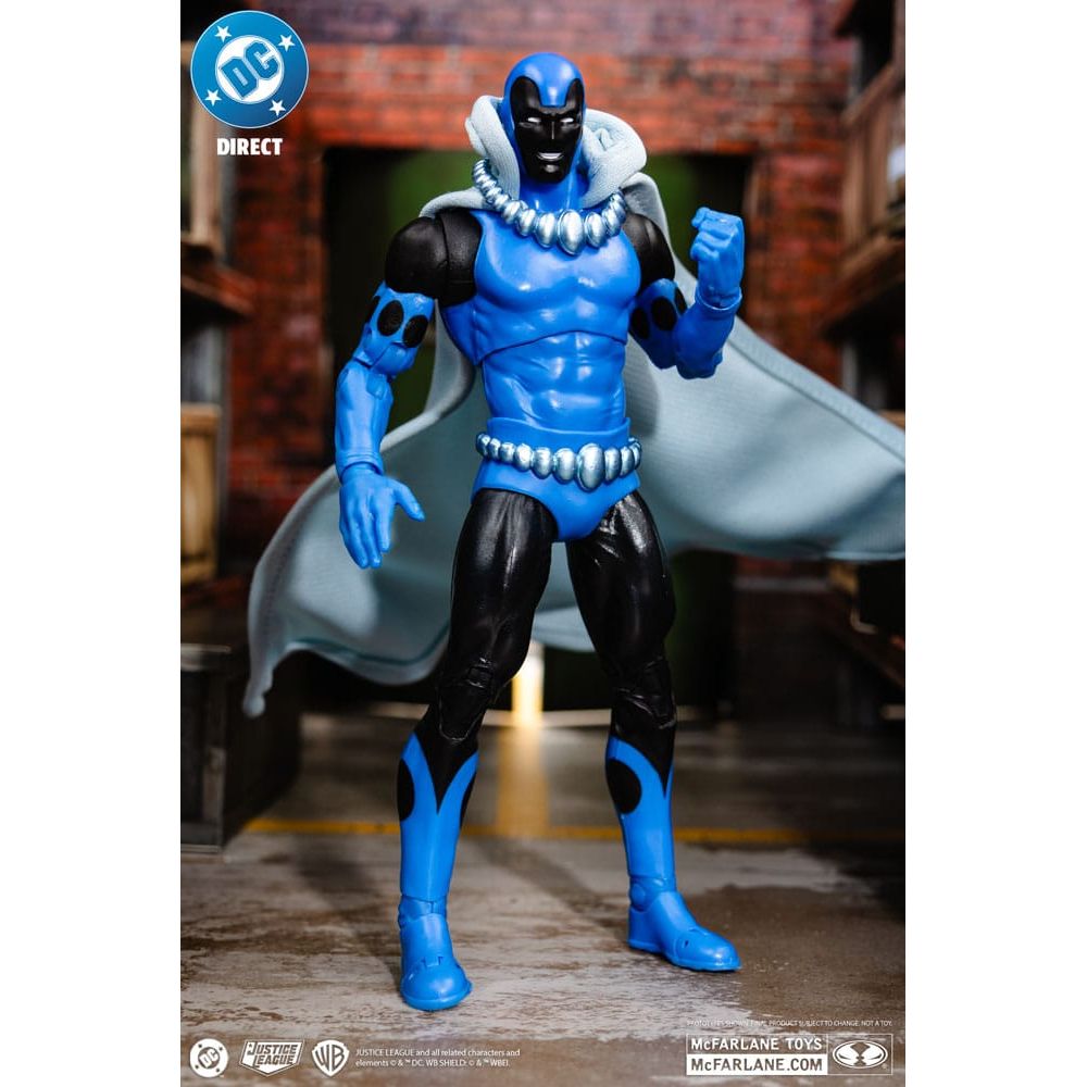 DC Direct Action Figure Obsidian (Infinity Inc 16) (Chase) (Gold Label) 18 cm - The Happy Toy Store