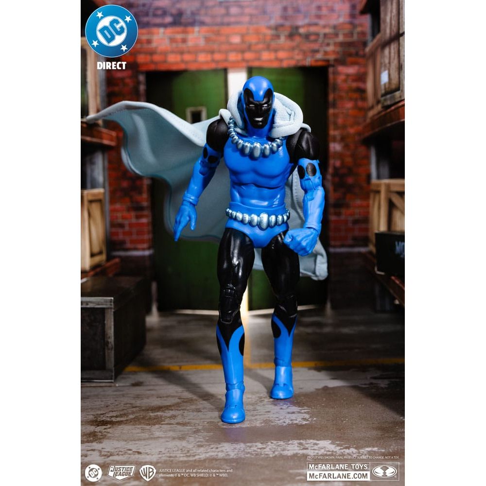 DC Direct Action Figure Obsidian (Infinity Inc 16) (Chase) (Gold Label) 18 cm - The Happy Toy Store