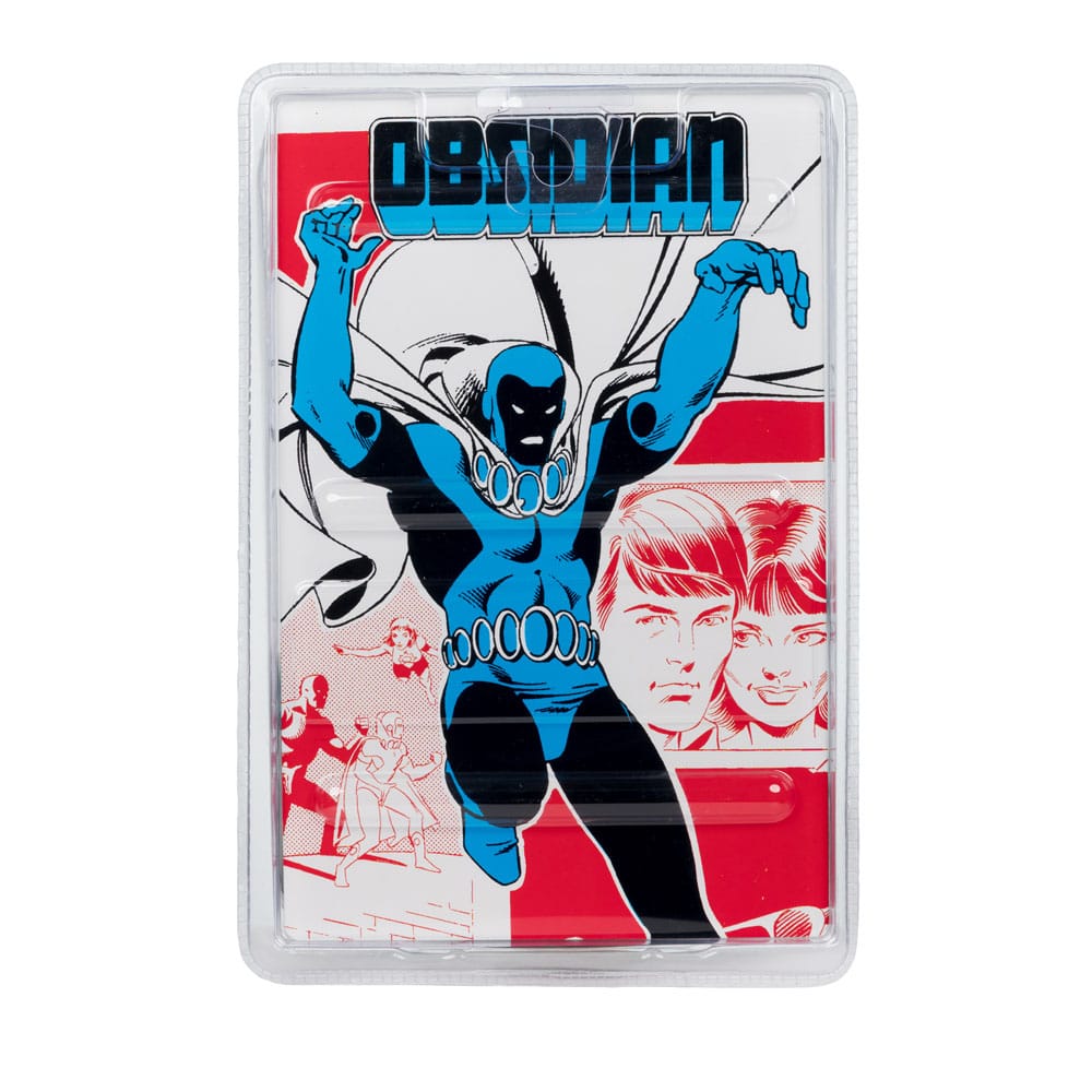 DC Direct Action Figure Obsidian (Infinity Inc 16) (Chase) (Gold Label) 18 cm - The Happy Toy Store