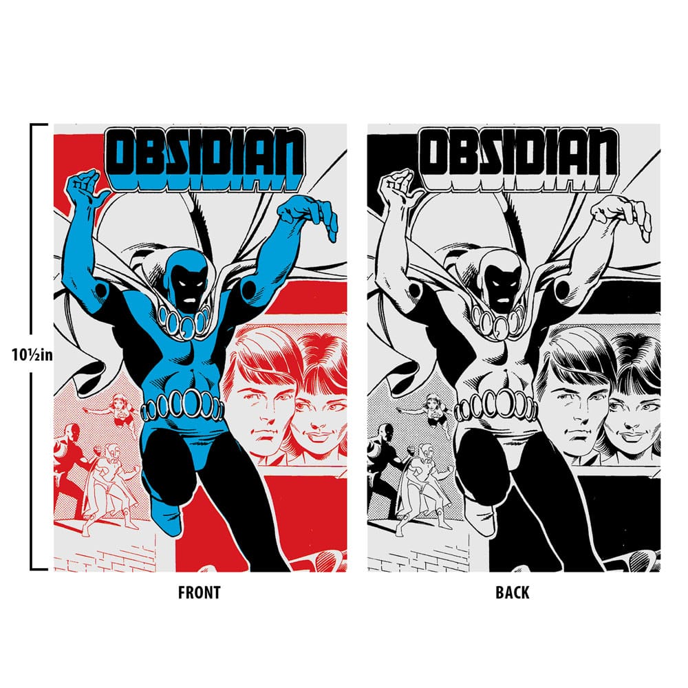 DC Direct Action Figure Obsidian (Infinity Inc 16) (Chase) (Gold Label) 18 cm - The Happy Toy Store