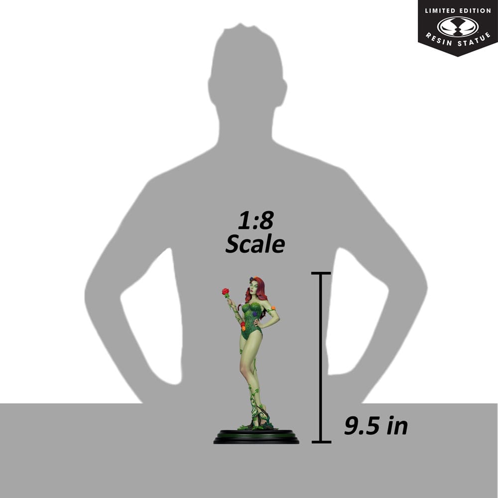 DC Direct Cover Girls Statue 1/8 Poison Ivy by J. Scott Campbell 24 cm - The Happy Toy Store