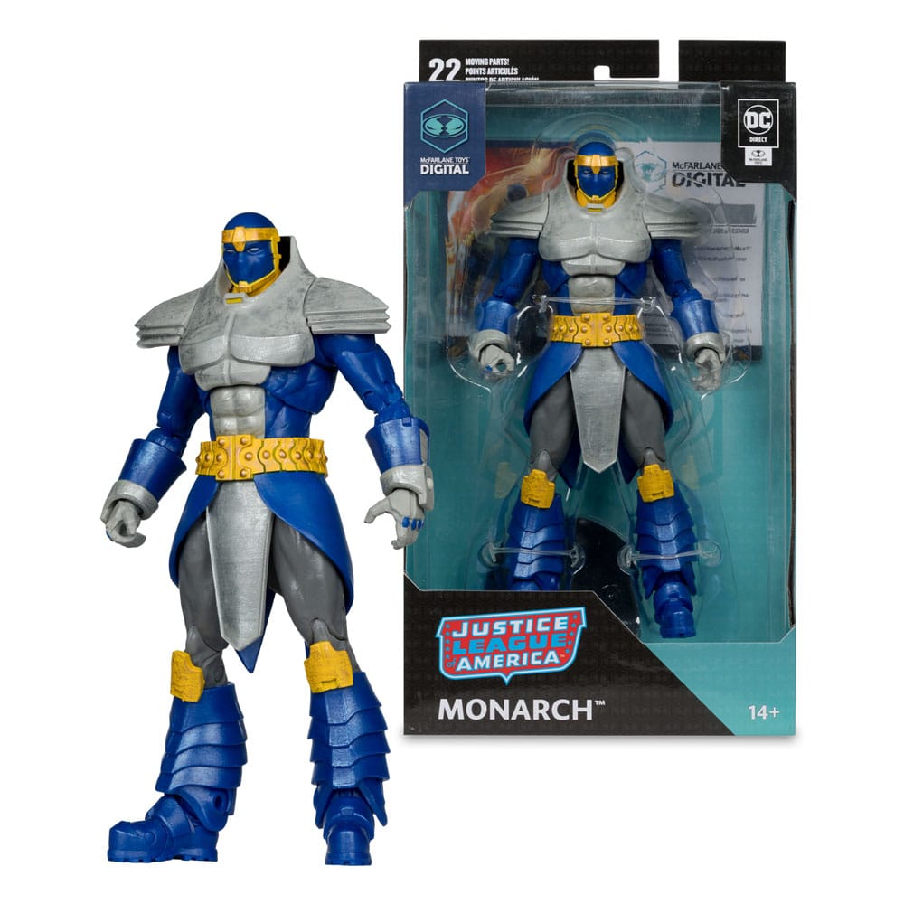 DC Direct McFarlane Toys Digital Action Figure Monarch (DC Countdown) 19 cm - The Happy Toy Store
