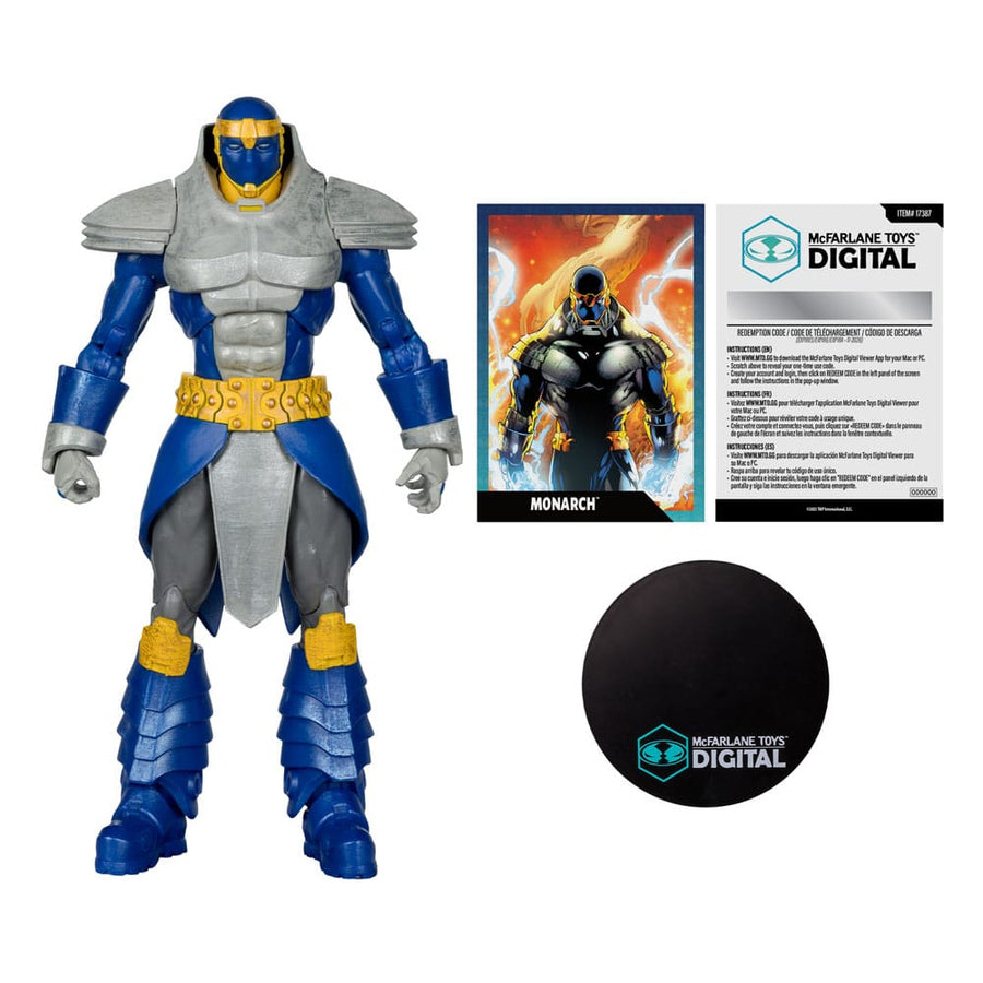 DC Direct McFarlane Toys Digital Action Figure Monarch (DC Countdown) 19 cm - The Happy Toy Store