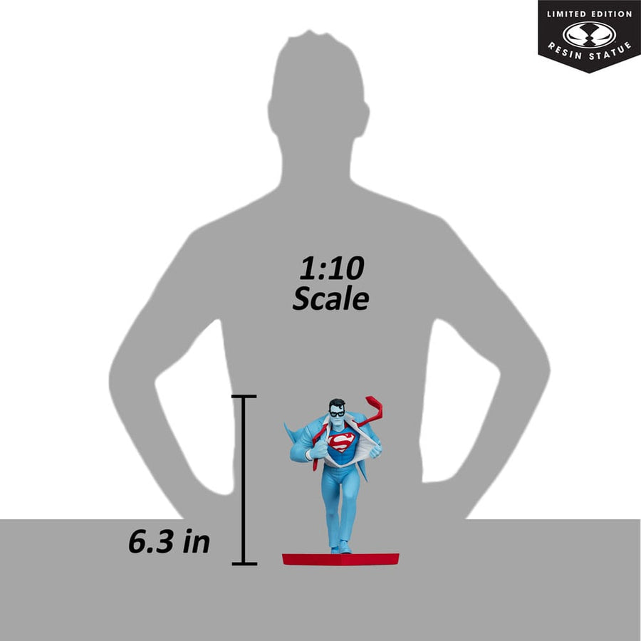 DC Direct Statue 1/10 Superman Red and Blue: Superman by Clayton Henry Limited Edition 16 cm - The Happy Toy Store