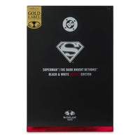 DC Multiverse Action Figure Superman (The Dark Knight Returns) (Black & White Accent Edition) (Gold Label) 18 cm - The Happy Toy Store