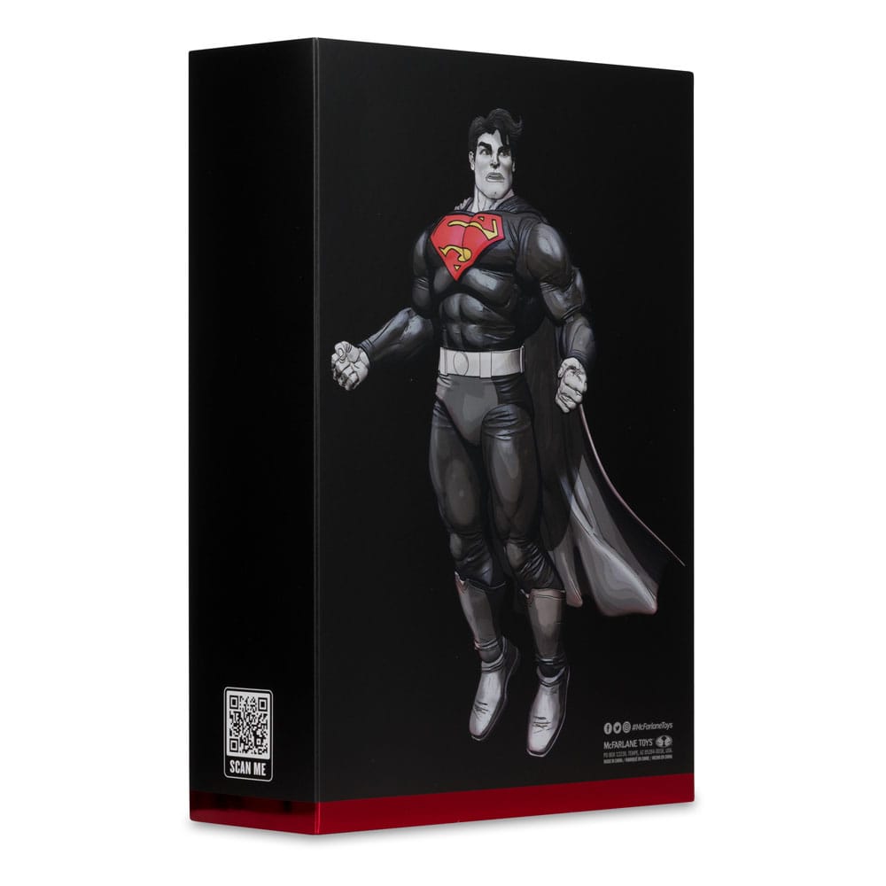 DC Multiverse Action Figure Superman (The Dark Knight Returns) (Black & White Accent Edition) (Gold Label) 18 cm - The Happy Toy Store