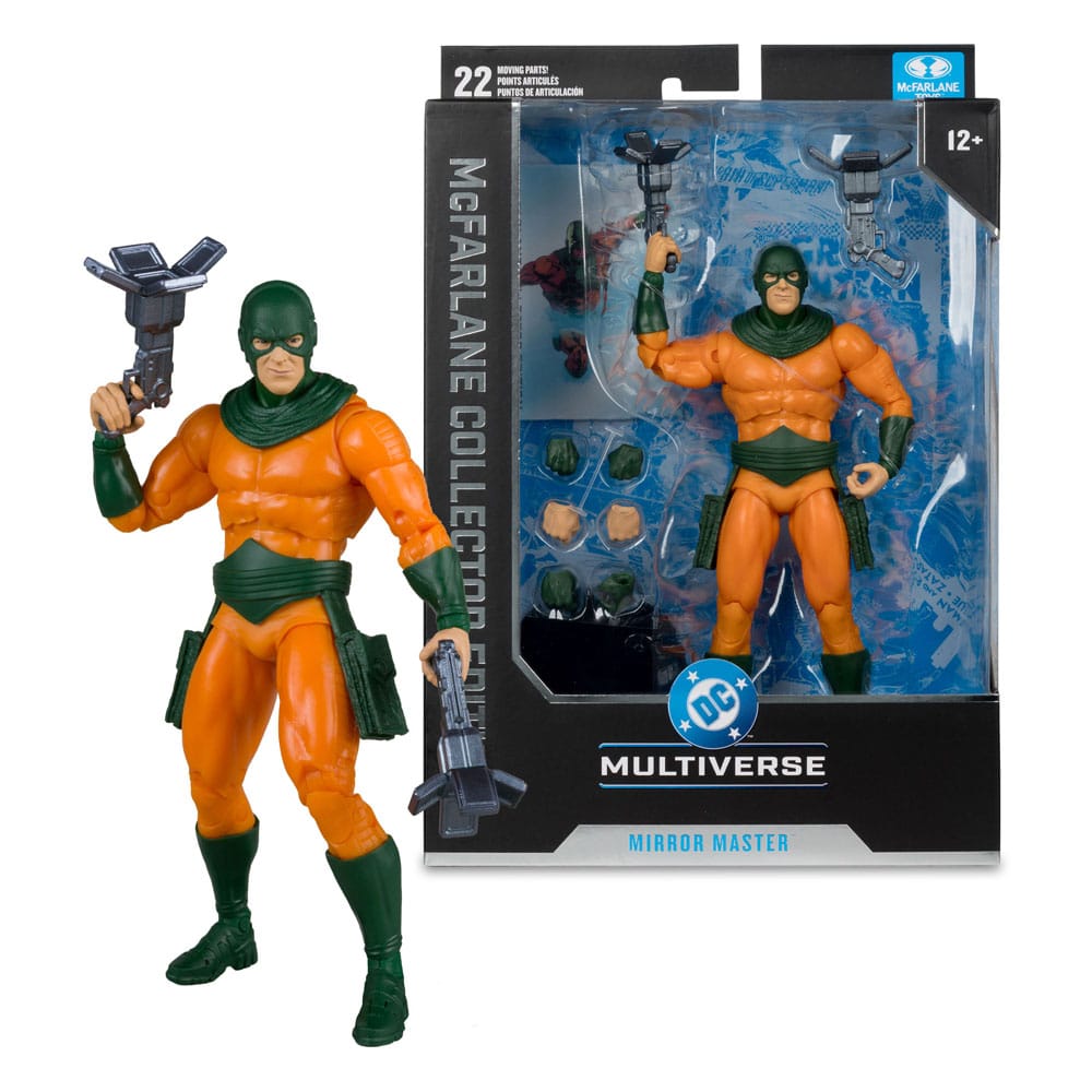 DC Multiverse McFarlane Collector Edition Action Figure 44 Mirror Master (The Flash) 18 cm - The Happy Toy Store