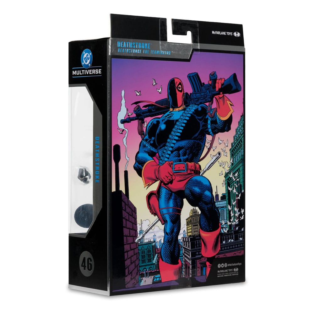 DC Multiverse McFarlane Collector Edition Action Figure 46 Deathstroke (Deathstroke the Terminator) 18 cm - The Happy Toy Store