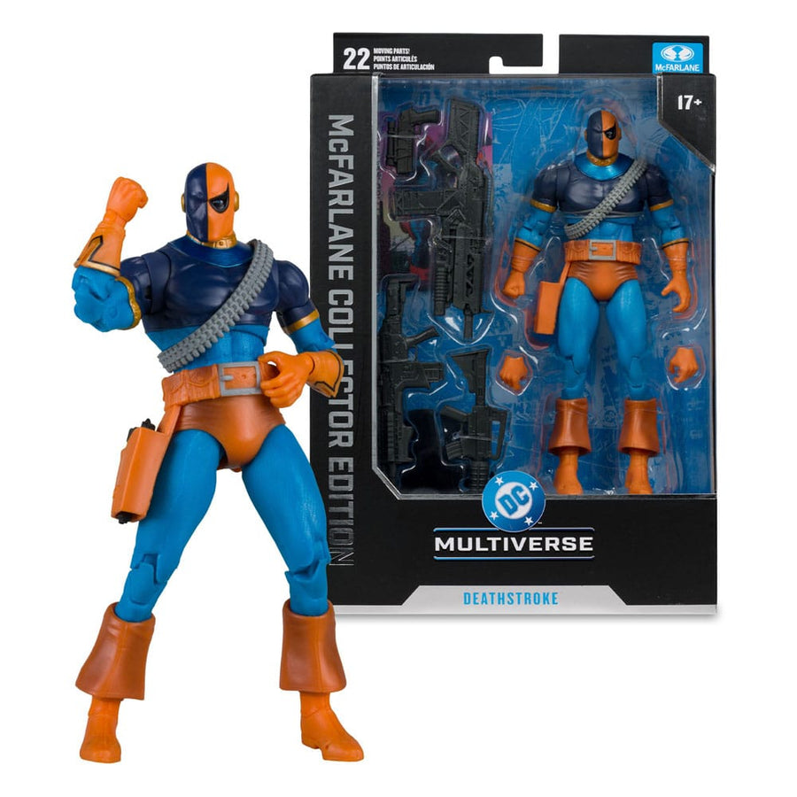 DC Multiverse McFarlane Collector Edition Action Figure 46 Deathstroke (Deathstroke the Terminator) 18 cm - The Happy Toy Store