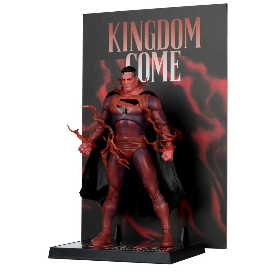 DC Multiverse McFarlane Cover Recreations Action Figure Superman (Kingdom Come) (Gold Label) 18 cm - The Happy Toy Store