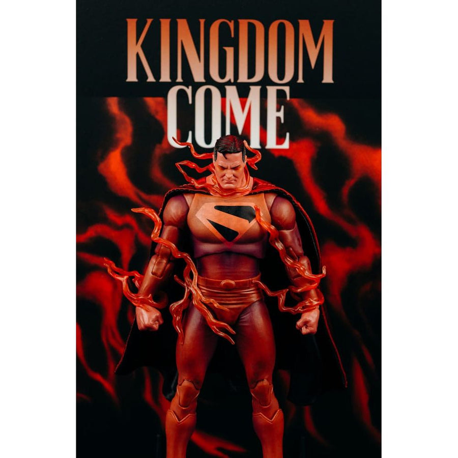 DC Multiverse McFarlane Cover Recreations Action Figure Superman (Kingdom Come) (Gold Label) 18 cm - The Happy Toy Store