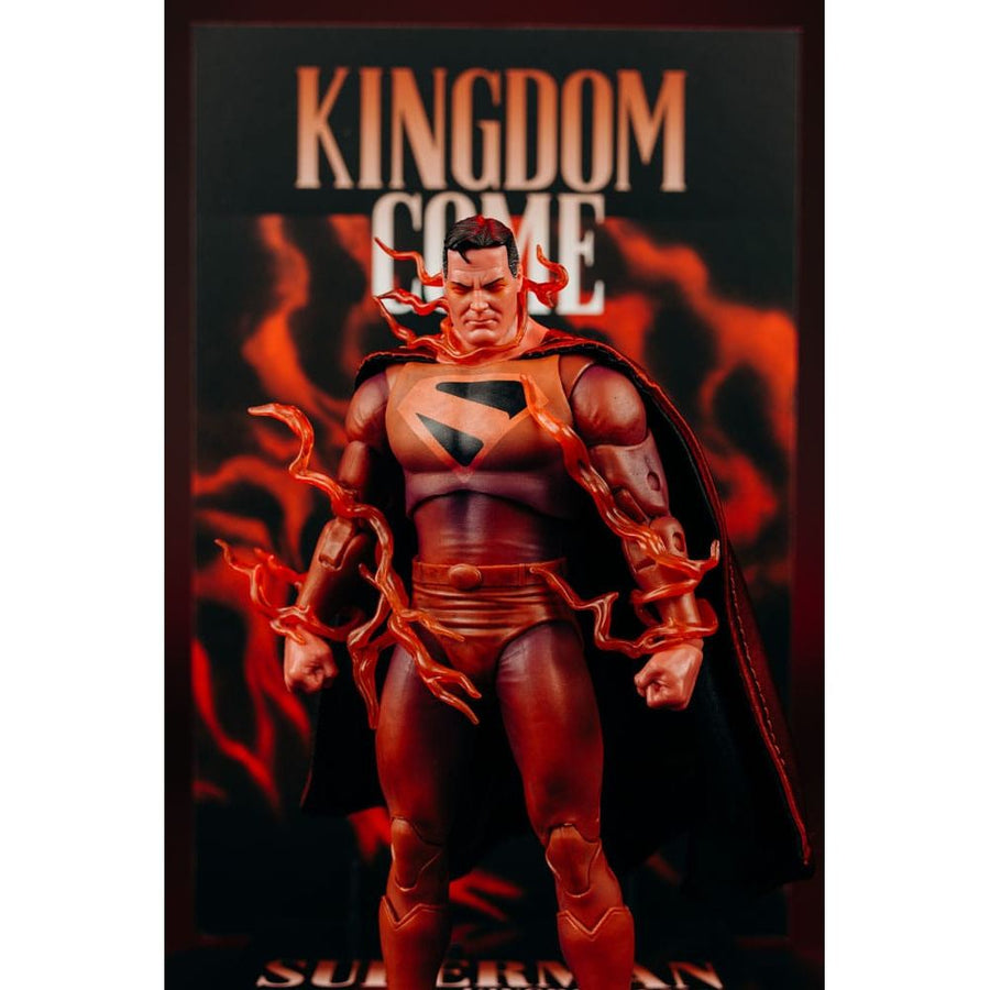 DC Multiverse McFarlane Cover Recreations Action Figure Superman (Kingdom Come) (Gold Label) 18 cm - The Happy Toy Store