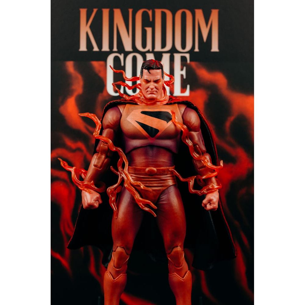 DC Multiverse McFarlane Cover Recreations Action Figure Superman (Kingdom Come) (Gold Label) 18 cm - The Happy Toy Store