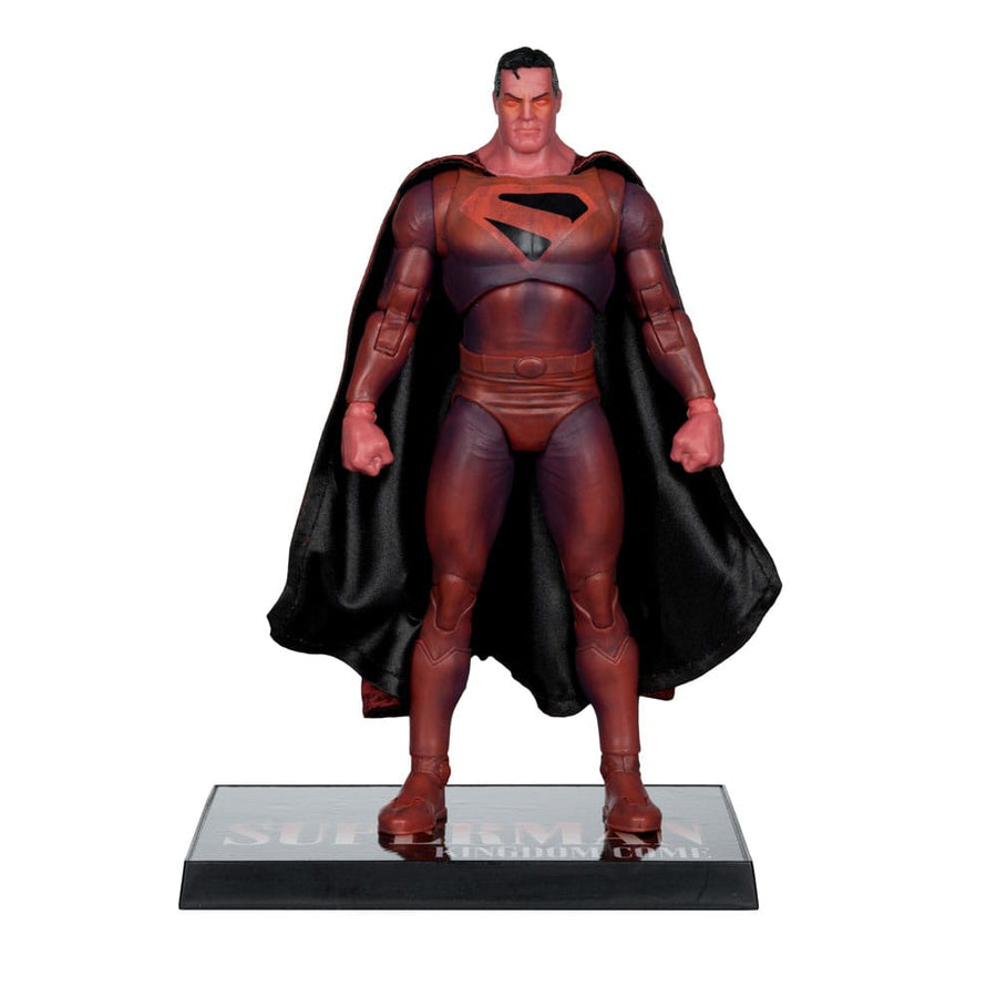 DC Multiverse McFarlane Cover Recreations Action Figure Superman (Kingdom Come) (Gold Label) 18 cm - The Happy Toy Store