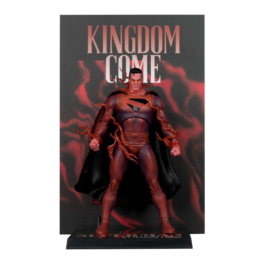 DC Multiverse McFarlane Cover Recreations Action Figure Superman (Kingdom Come) (Gold Label) 18 cm - The Happy Toy Store