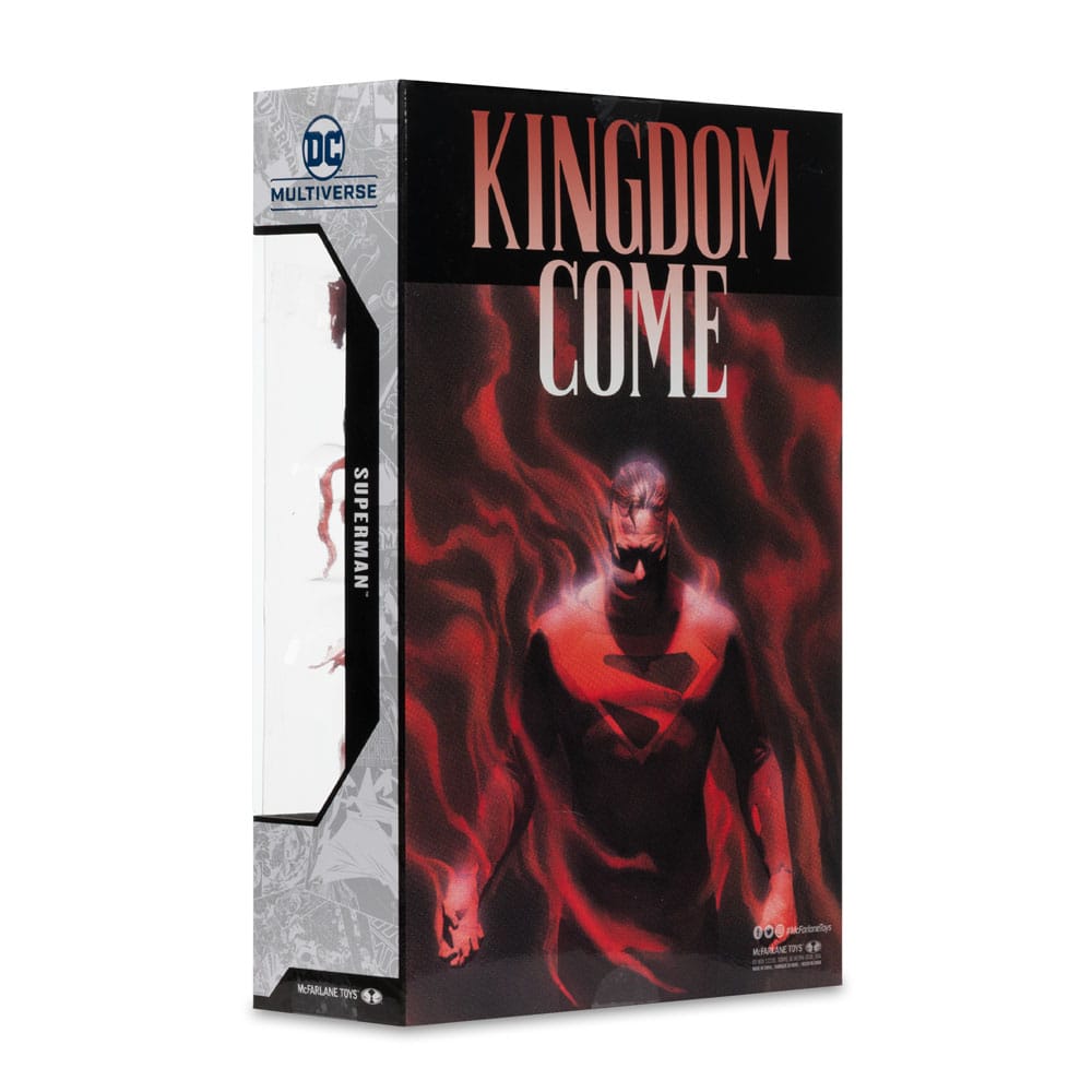 DC Multiverse McFarlane Cover Recreations Action Figure Superman (Kingdom Come) (Gold Label) 18 cm - The Happy Toy Store