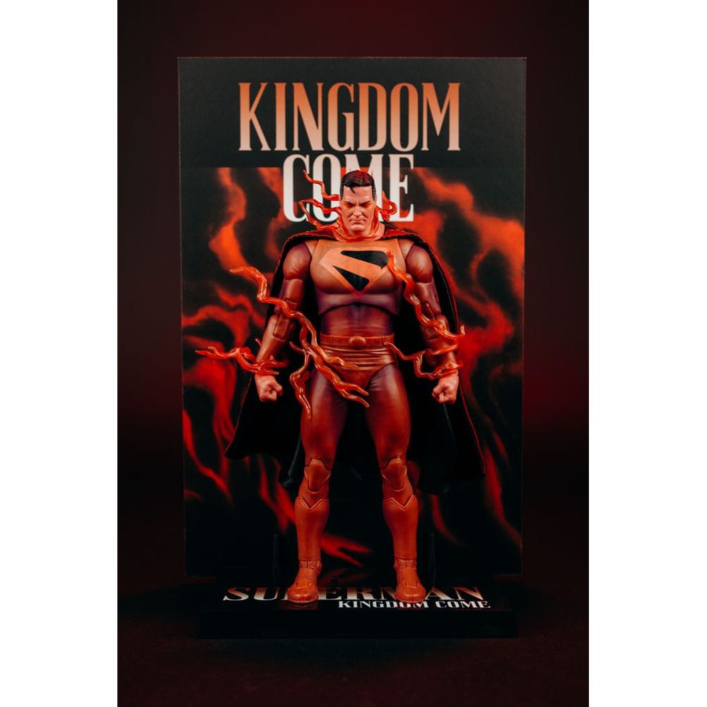 DC Multiverse McFarlane Cover Recreations Action Figure Superman (Kingdom Come) (Gold Label) 18 cm - The Happy Toy Store