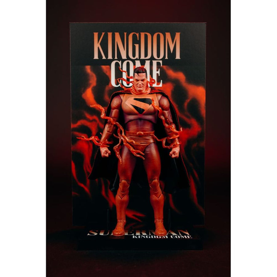 DC Multiverse McFarlane Cover Recreations Action Figure Superman (Kingdom Come) (Gold Label) 18 cm - The Happy Toy Store