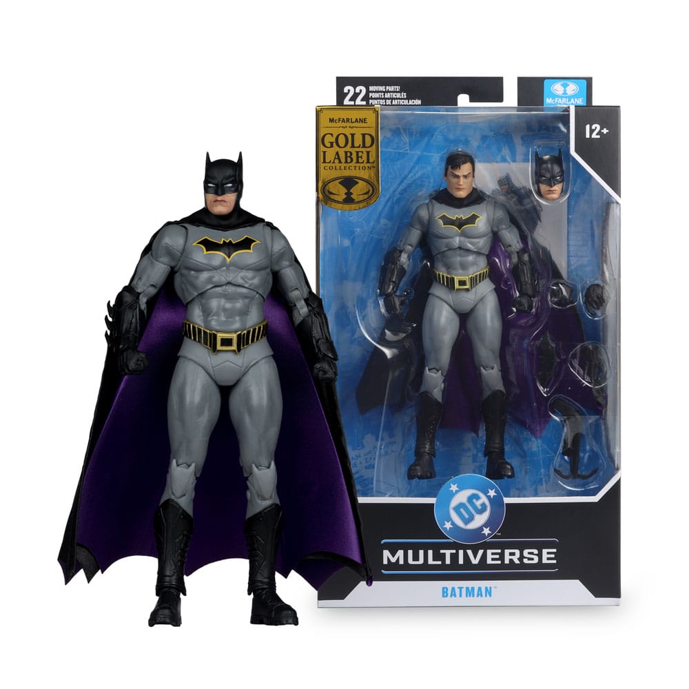 DC Rebirth DC Multiverse Action Figure Batman (Gold Label) 18 cm - The Happy Toy Store