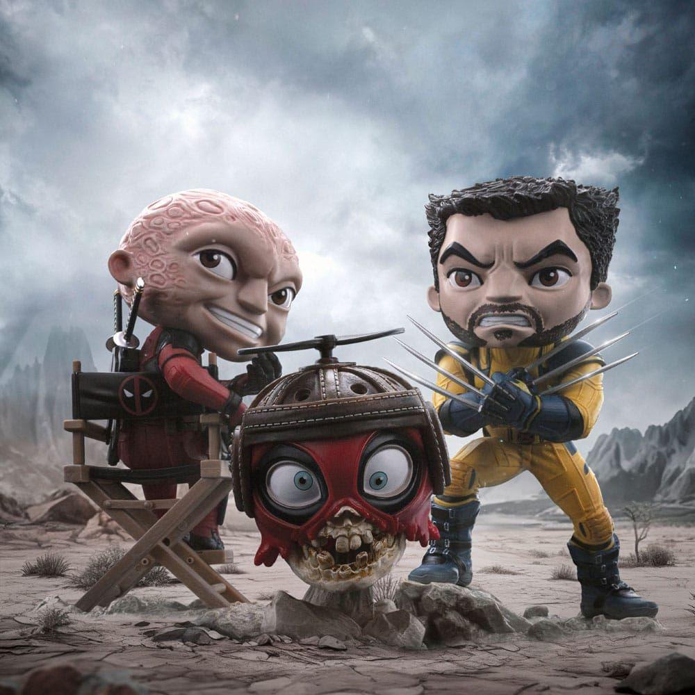 Deadpool & Wolverine Mini Co. PVC Figure Deadpool Unmasked 13 cm - The Happy Toy Store