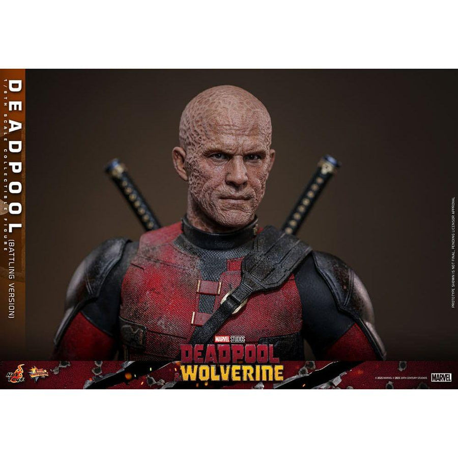 Deadpool & Wolverine Movie Masterpiece Action Figure 1/6 Deadpool (Battling Version) 31 cm - The Happy Toy Store