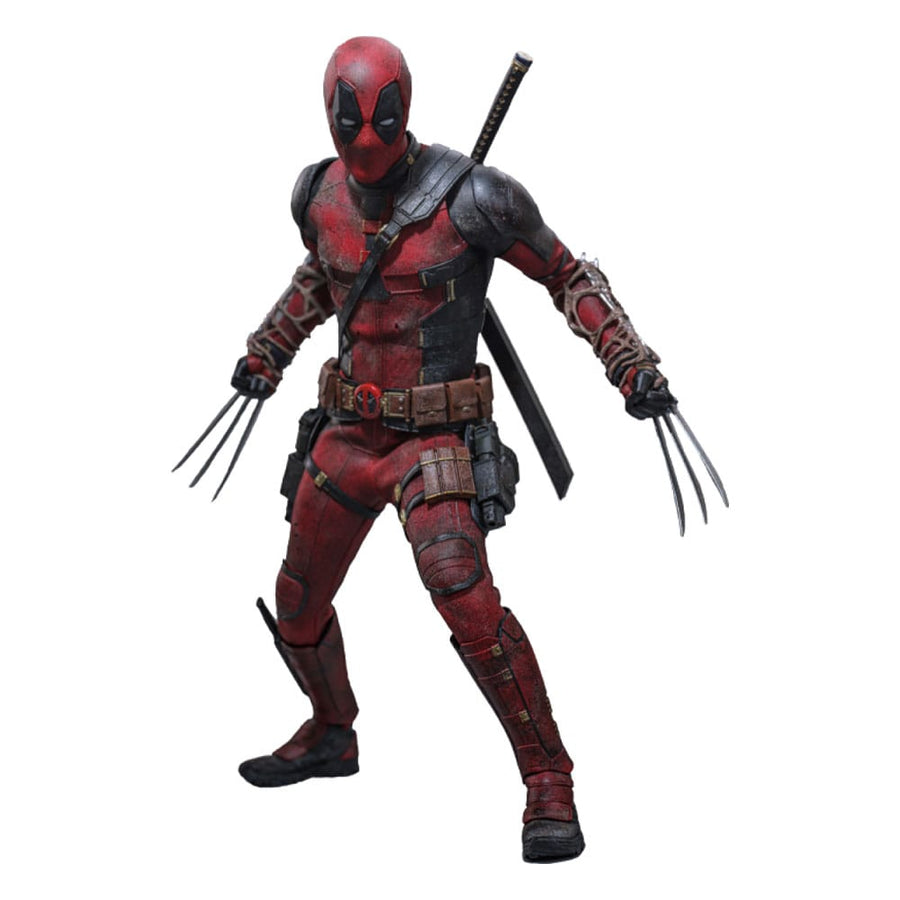 Deadpool & Wolverine Movie Masterpiece Action Figure 1/6 Deadpool (Battling Version) 31 cm - The Happy Toy Store
