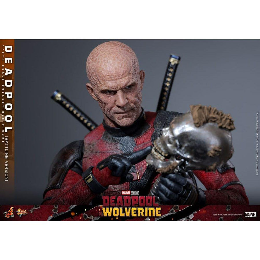 Deadpool & Wolverine Movie Masterpiece Action Figure 1/6 Deadpool (Battling Version) 31 cm - The Happy Toy Store