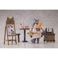 Decorated Life Collection PVC Statue Tea Time Cats - Cat Town Bakery Staff & Customer Set 12 cm - The Happy Toy Store